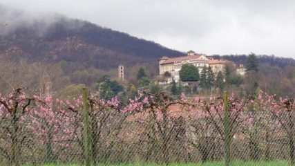 il Castello di Valperga dalla Stra Veja