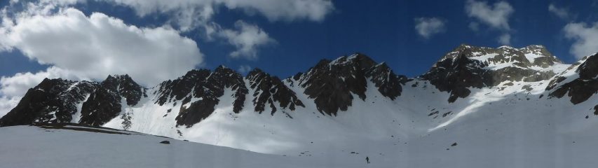 panoramica  del ghiacciao di Chardoney