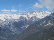 Panorama verso l'alta valle di Champorcher