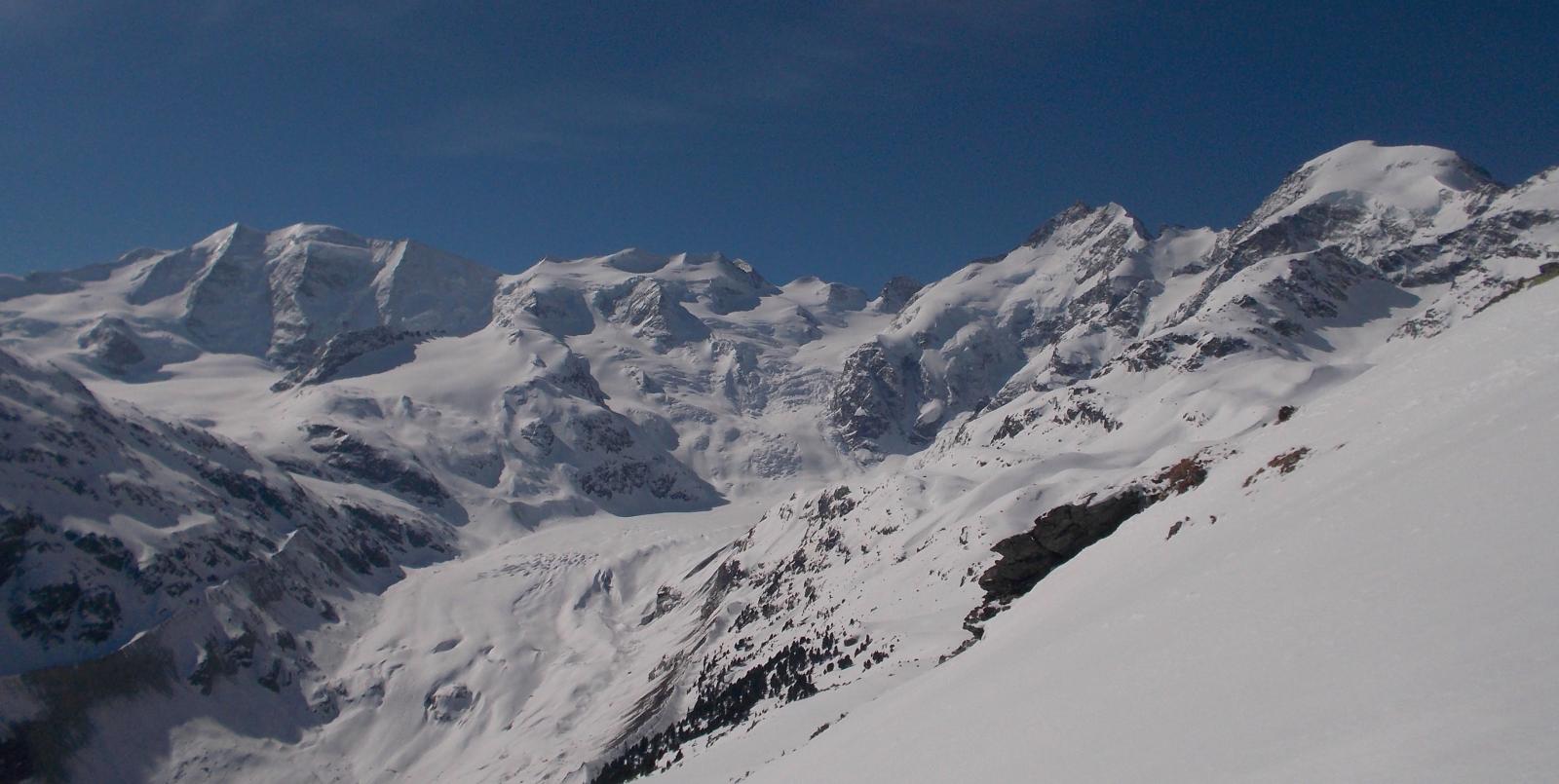 Salendo al Piz Chalchagn: il Gruppo del Bernina