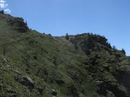 La Rocca del Pelvo dall'ultimo traverso