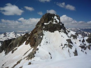 Rocca la Paur vista dalla cima del Nodo