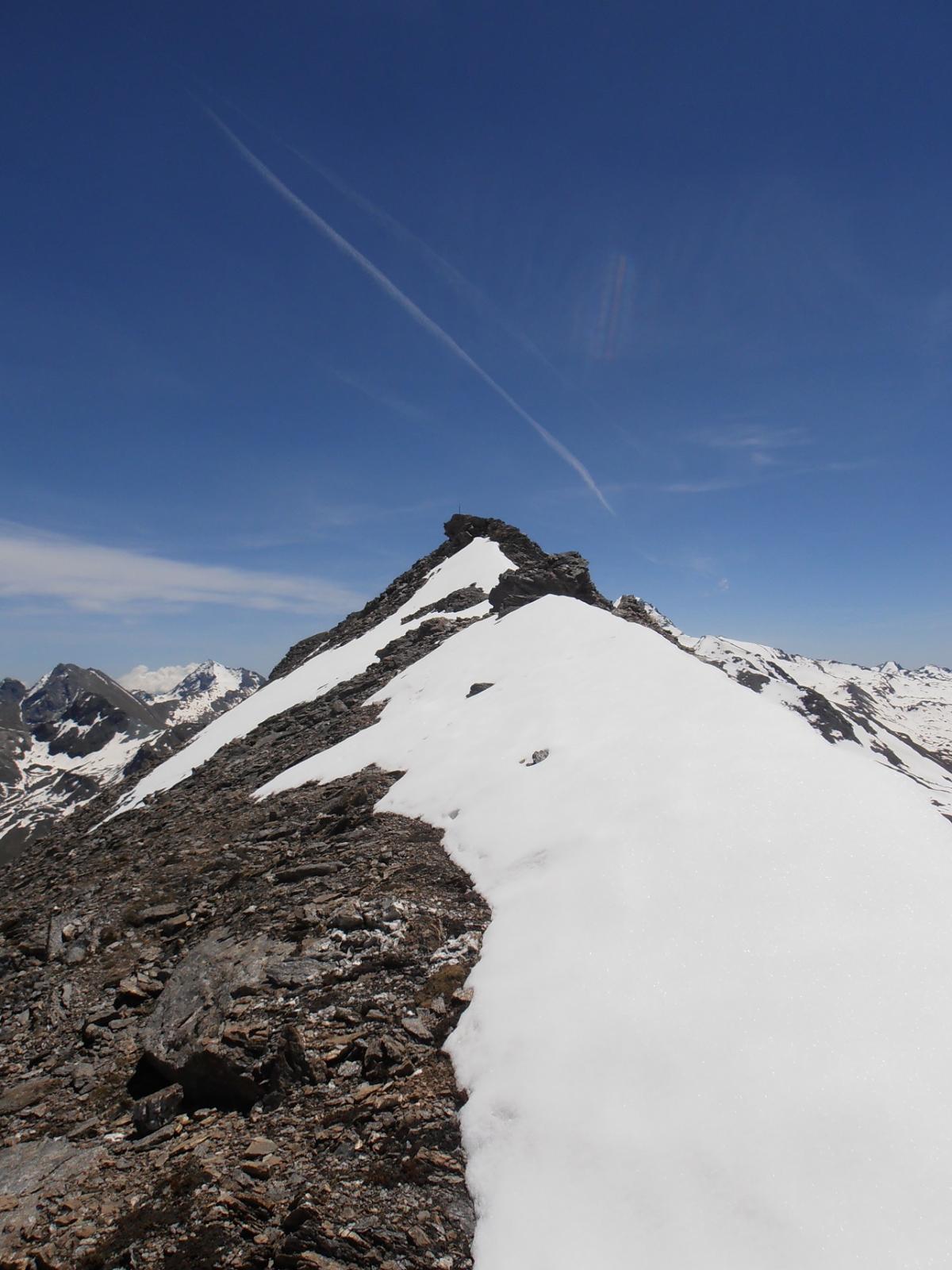09 - lungo la cresta della cima Vallonet