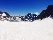 il plateau del ghiacier blanc