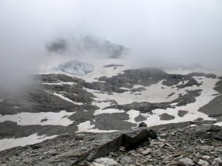 I resti del ghiacciaio dell'Agnello