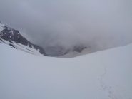 condizioni del ghiacciaio di Mont Durand