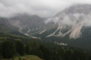 Vista del Rifugio dal Col Raiser
