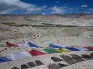 Bandierine tibetane al vento di Lo Manthang