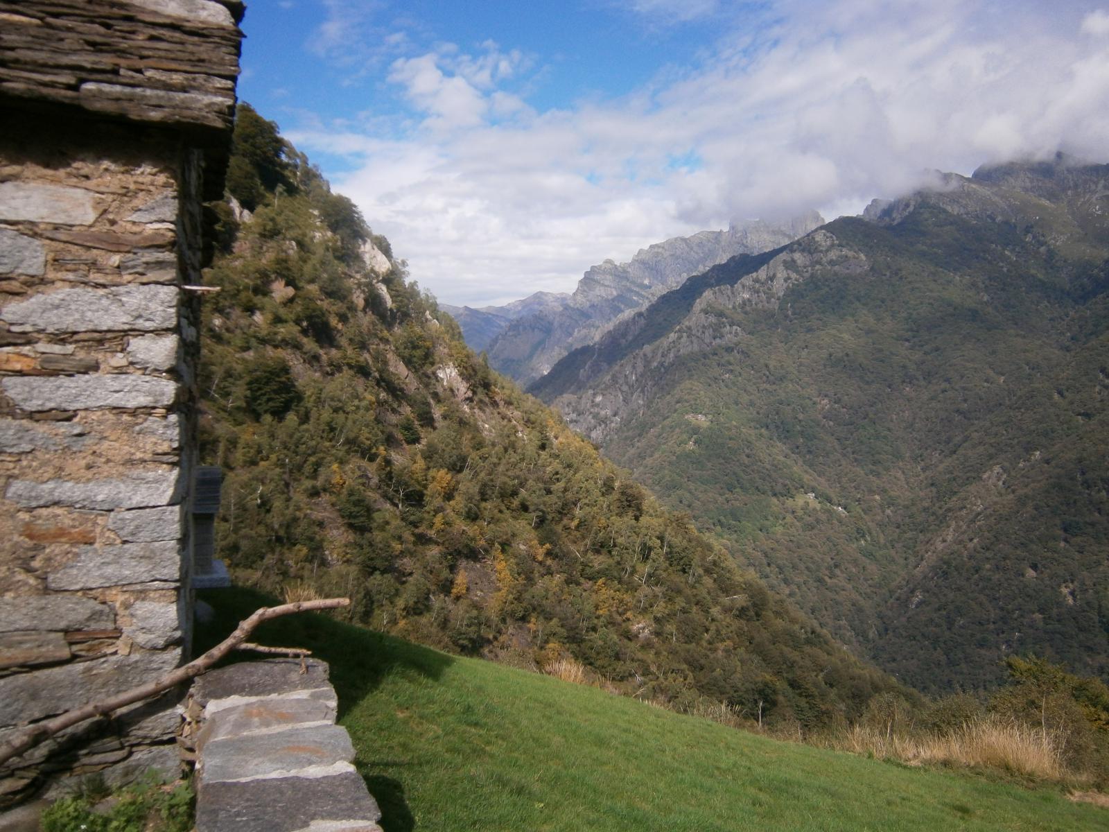 Panorama dall'Alpe Basseno
