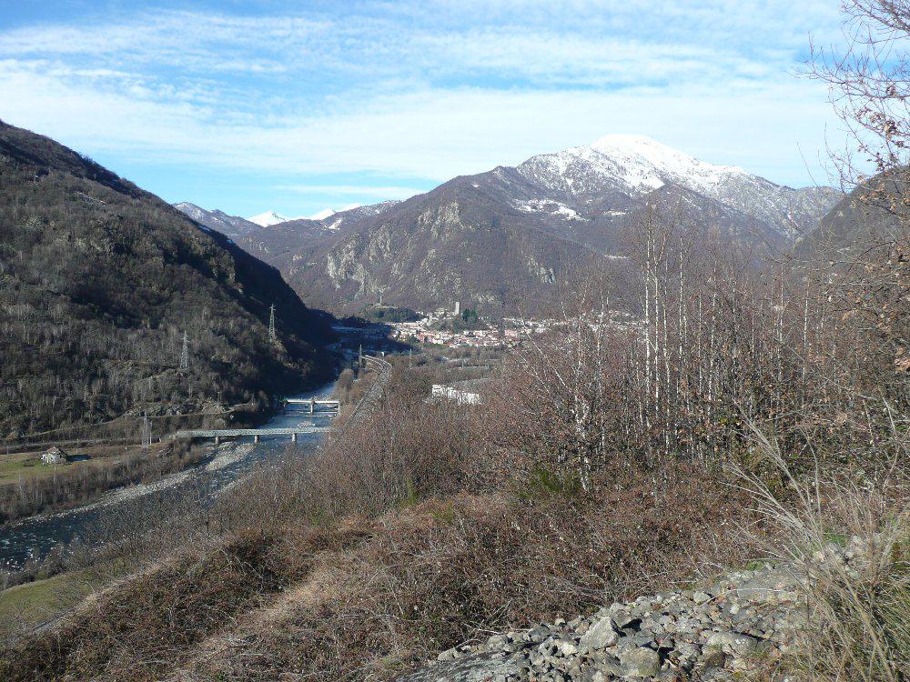 Torrente Orco, Pont Canavese e Arbella