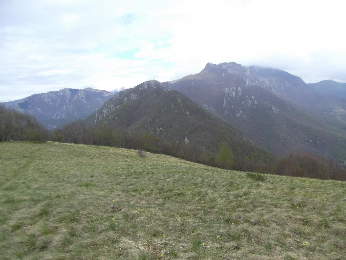 Dal Monte Alpe ovest la cresta che va al Galero