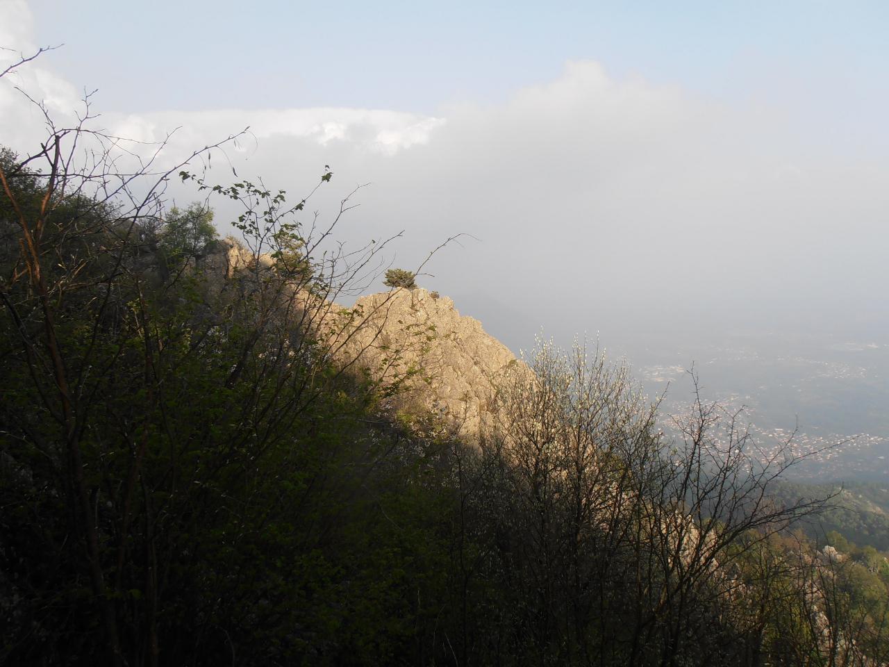 04 - Cresta della via Amici, vista dal sentiero Vignale