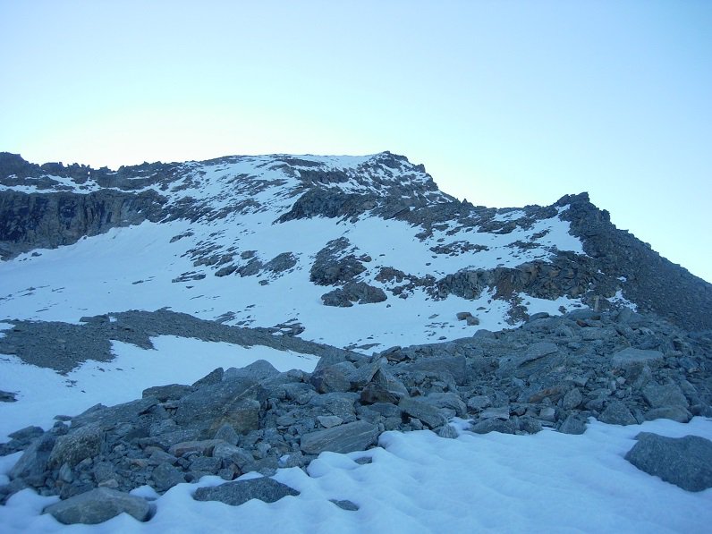 La Levanna vista dai pressi del Col des Pariotes