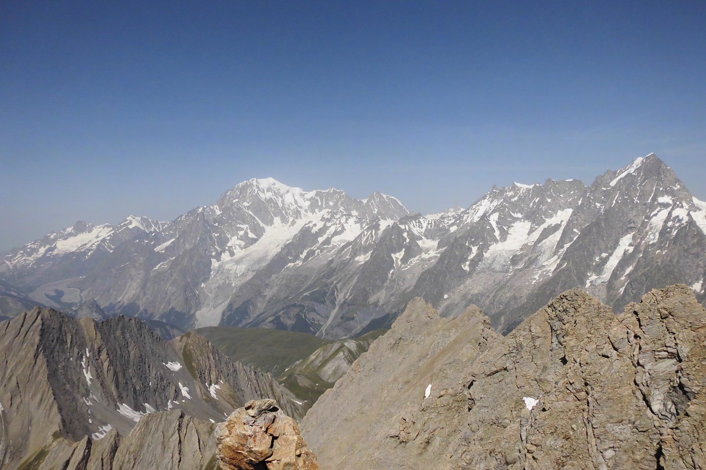 Monte Bianco e Gran Jorasses