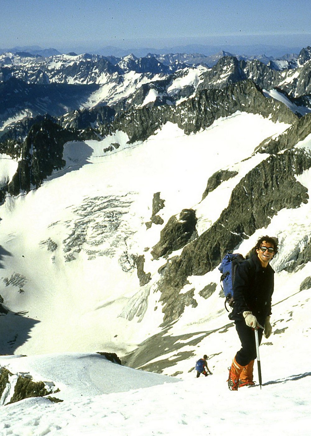 Vista verso il Col du Selè nel Luglio 1985