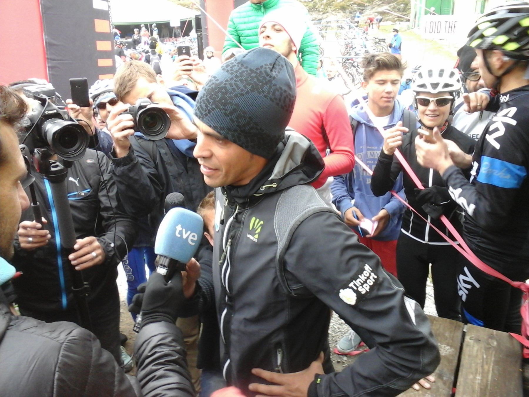 Alberto Contador al Passo del Gavia