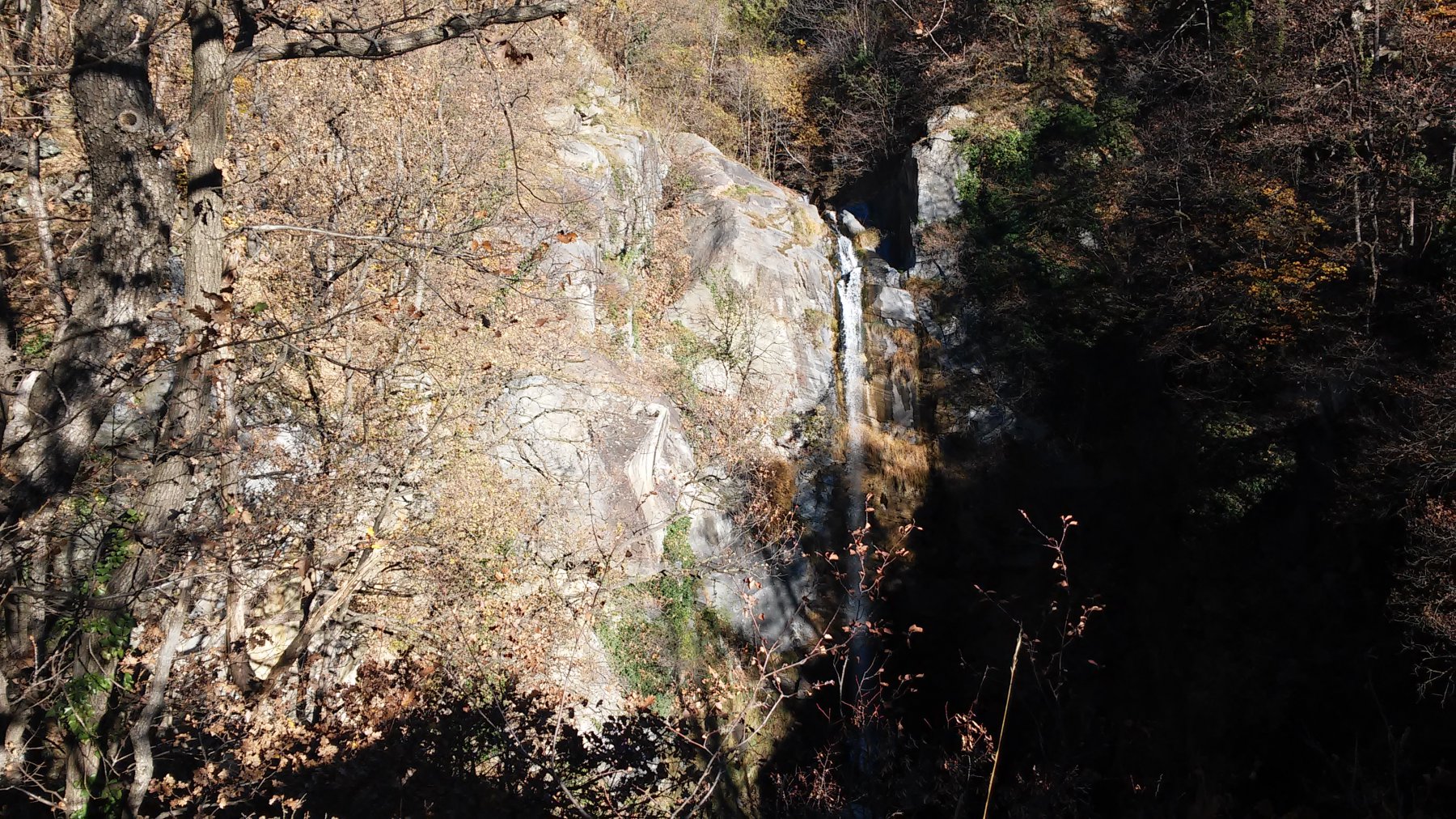La cascata del rio Pissaglio