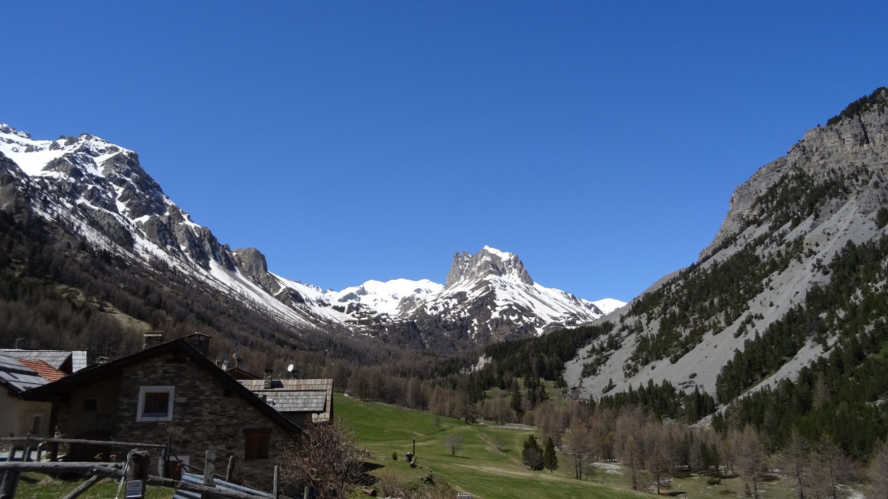 Condizioni neve in Valle Stretta