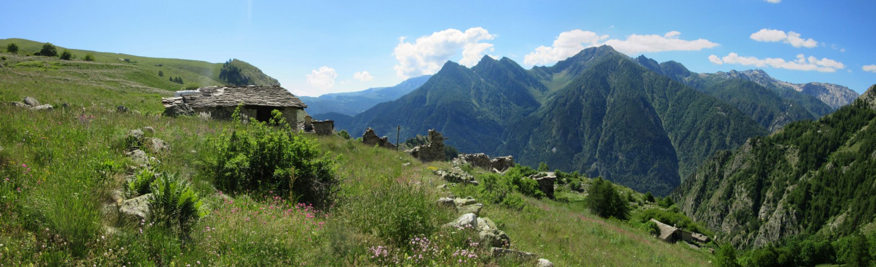 Panorama dalla Capanna Ussolo
