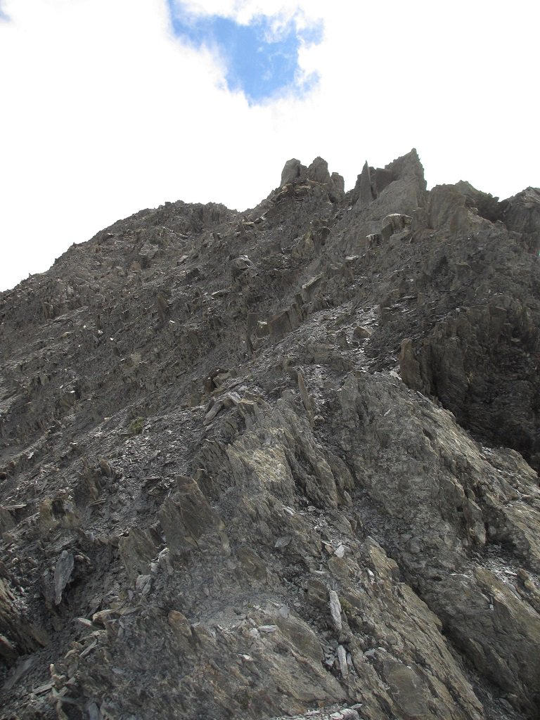  Ultimo tratto prima della cima Vallone d. Lupo