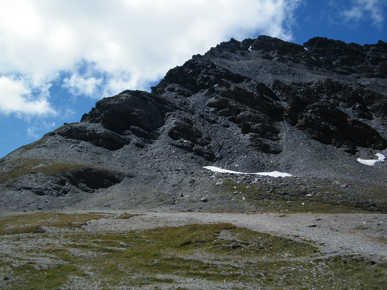 La Punta vista dal Col de l'Iseran.