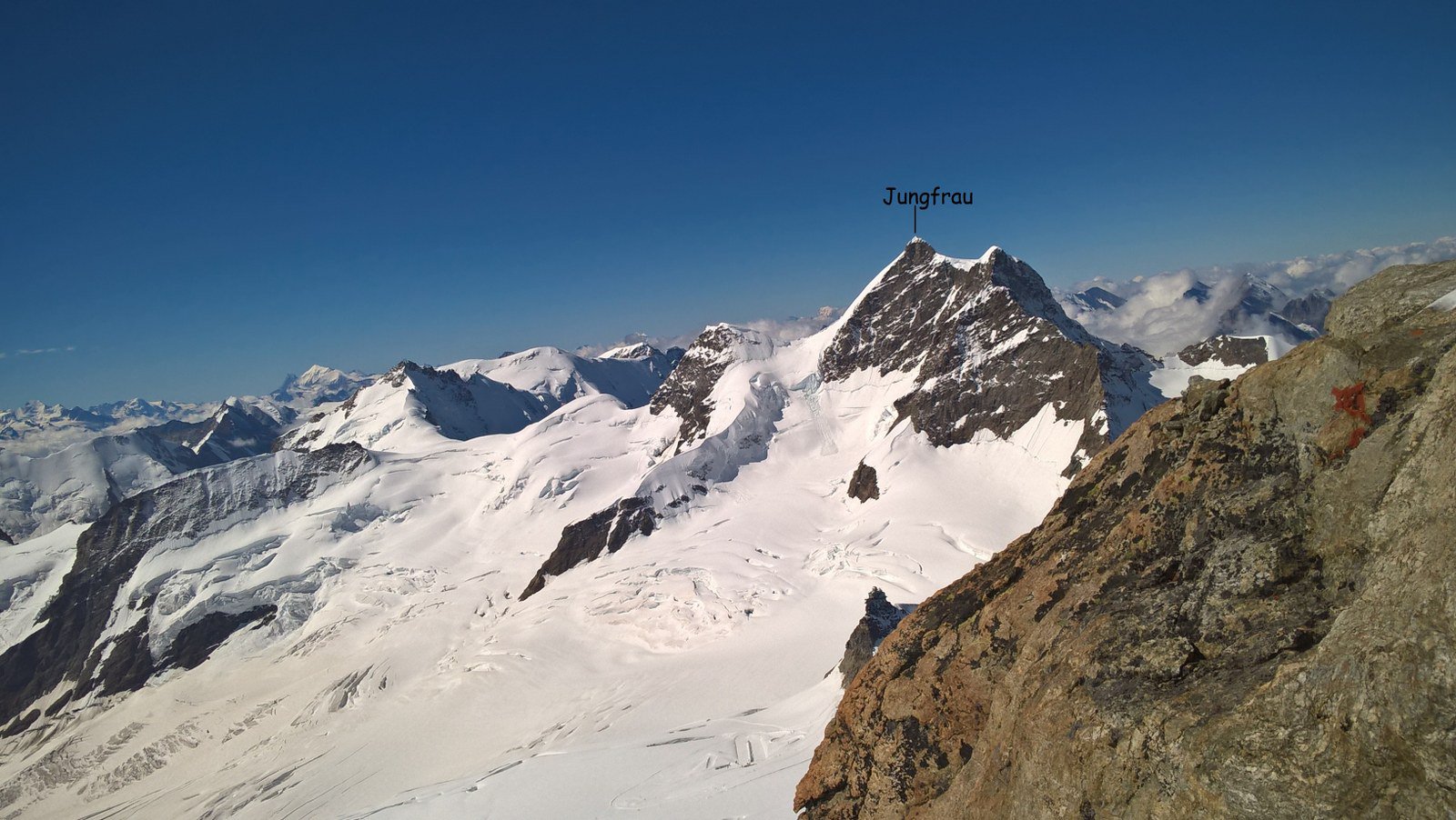 Vista sulla Jungfrau