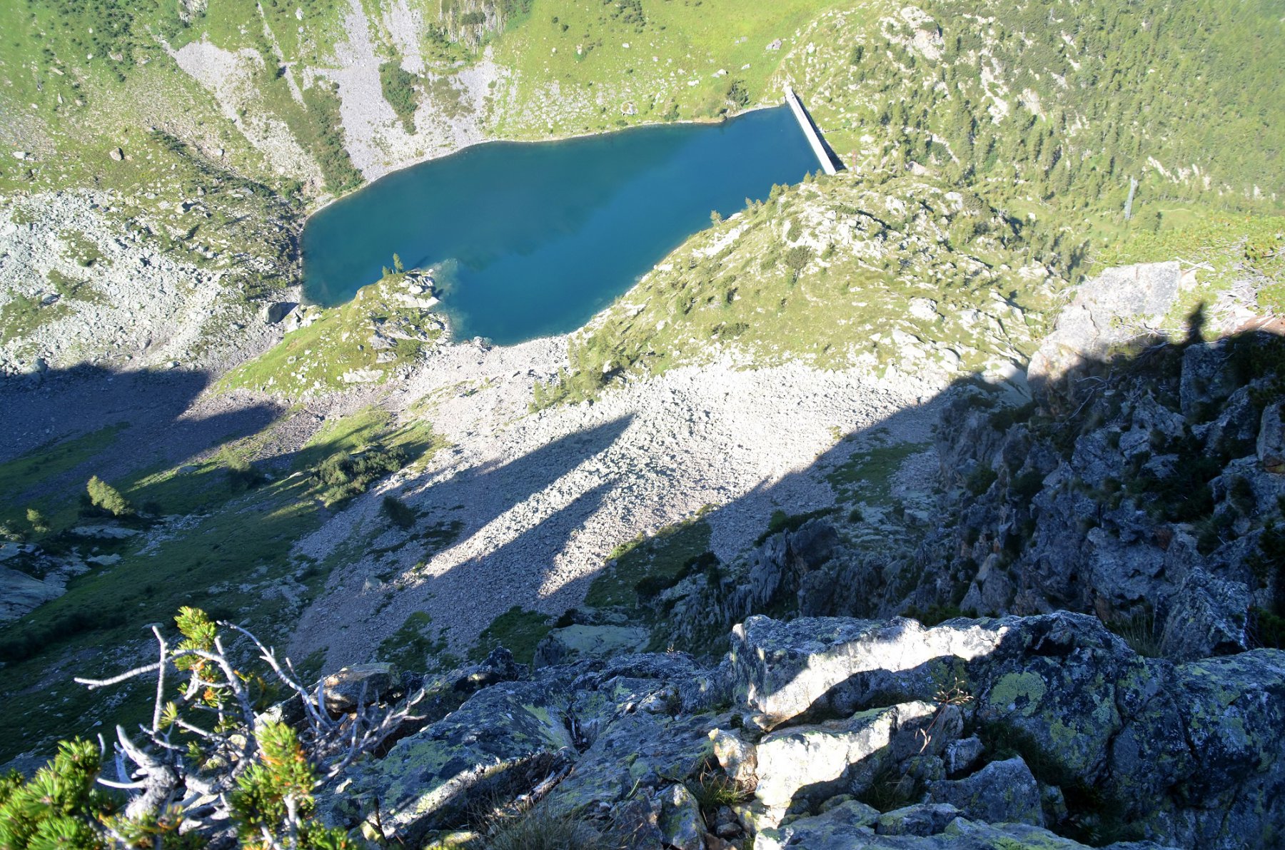Lago dei Frati dalla cresta