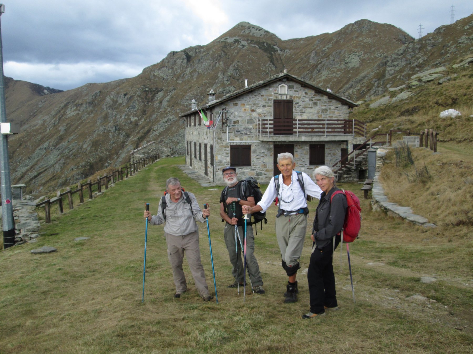 al rifugio Alpe Soglia