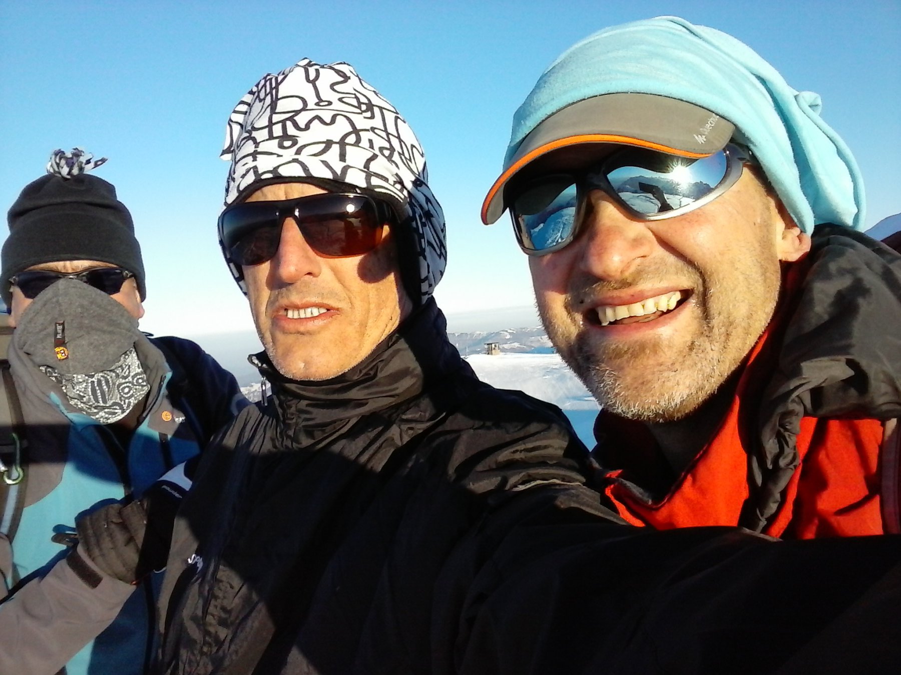 Selfie sulla cima Durand