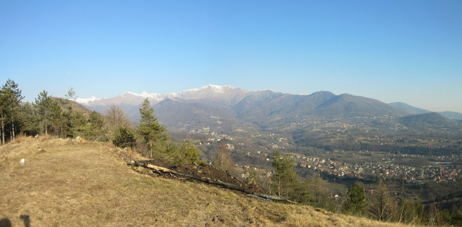Panorama dal Monte Momello