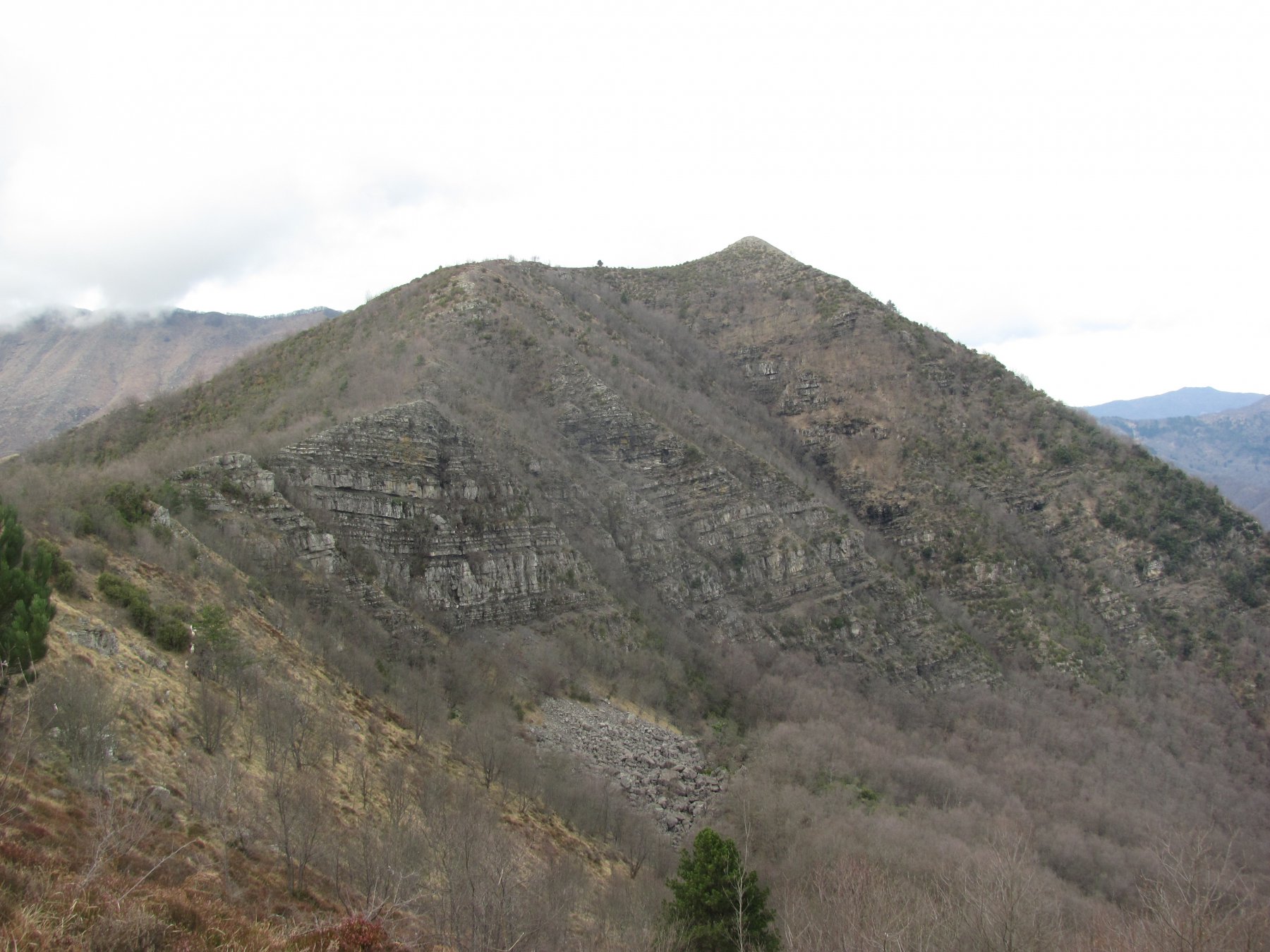 il Monte Cucco, visto dal M. delle Groppe