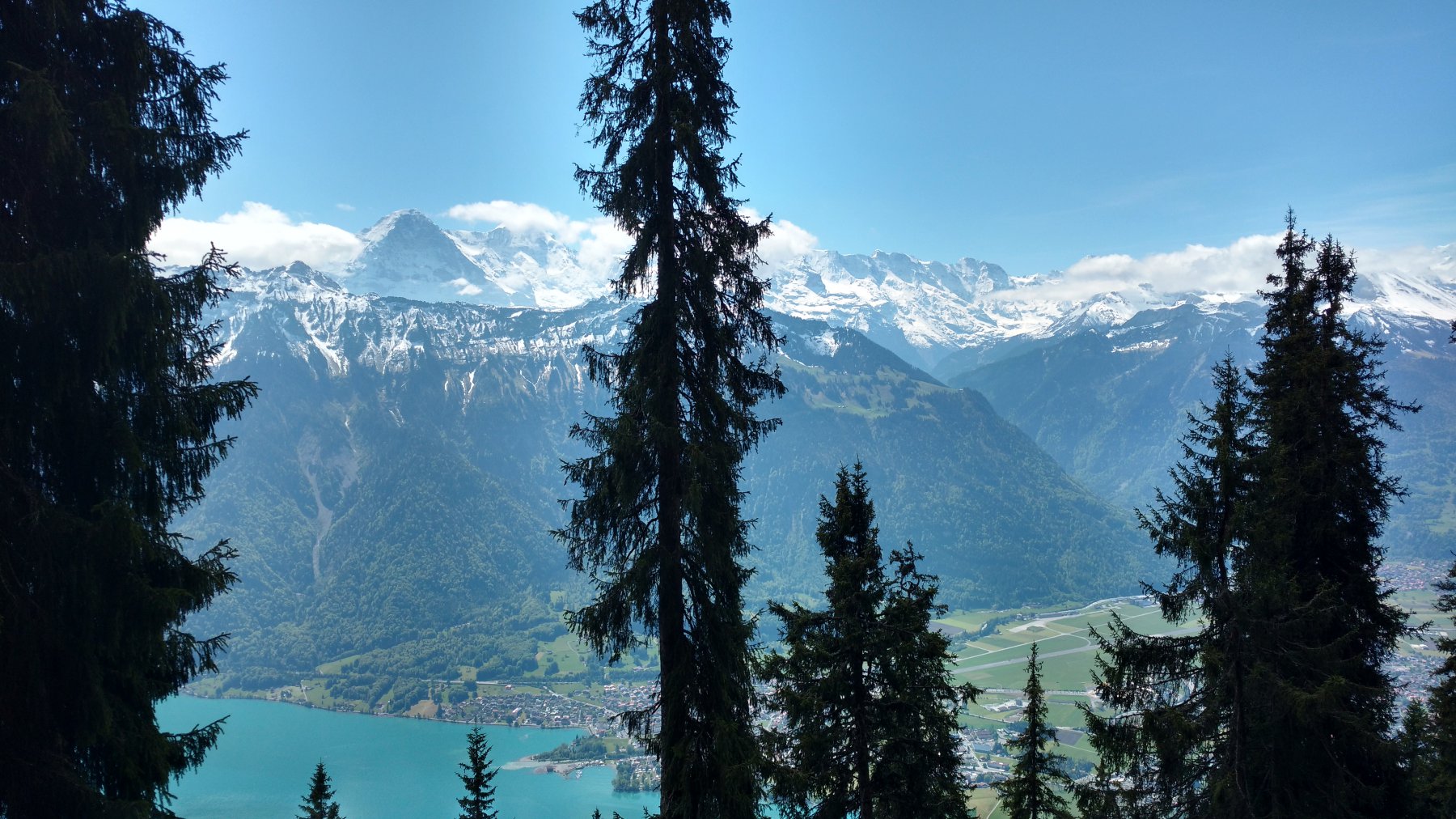 Alpi bernesi e lago di Brienz
