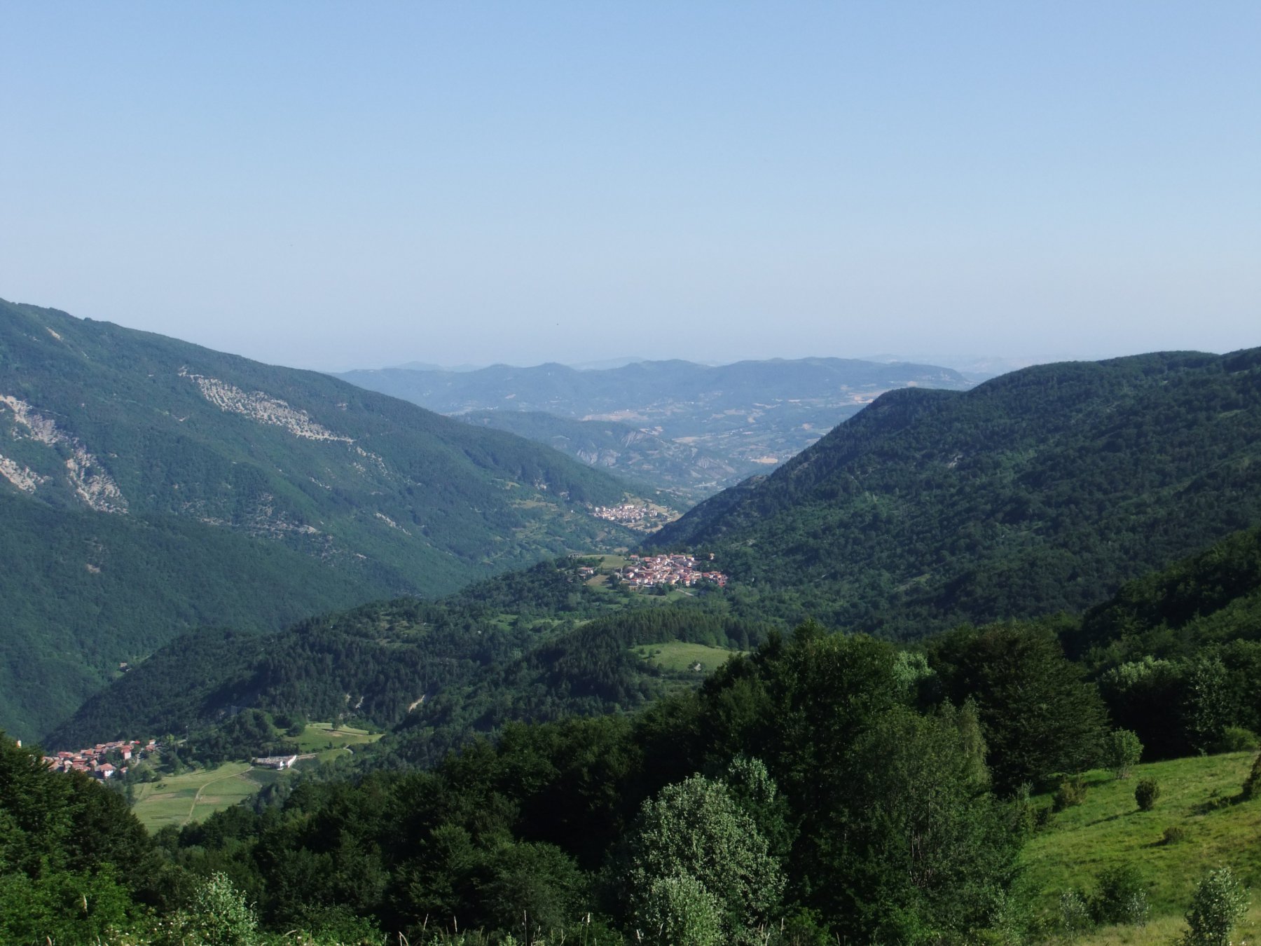 Valle Staffora dal Monte Terme