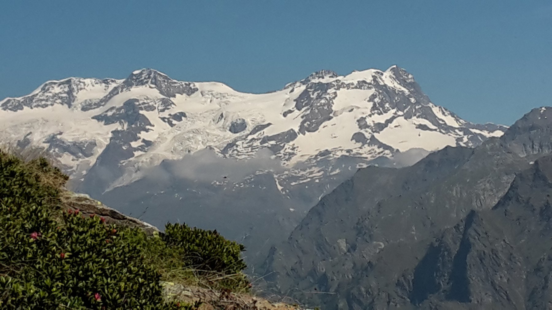 Vista sul Monte Rosa