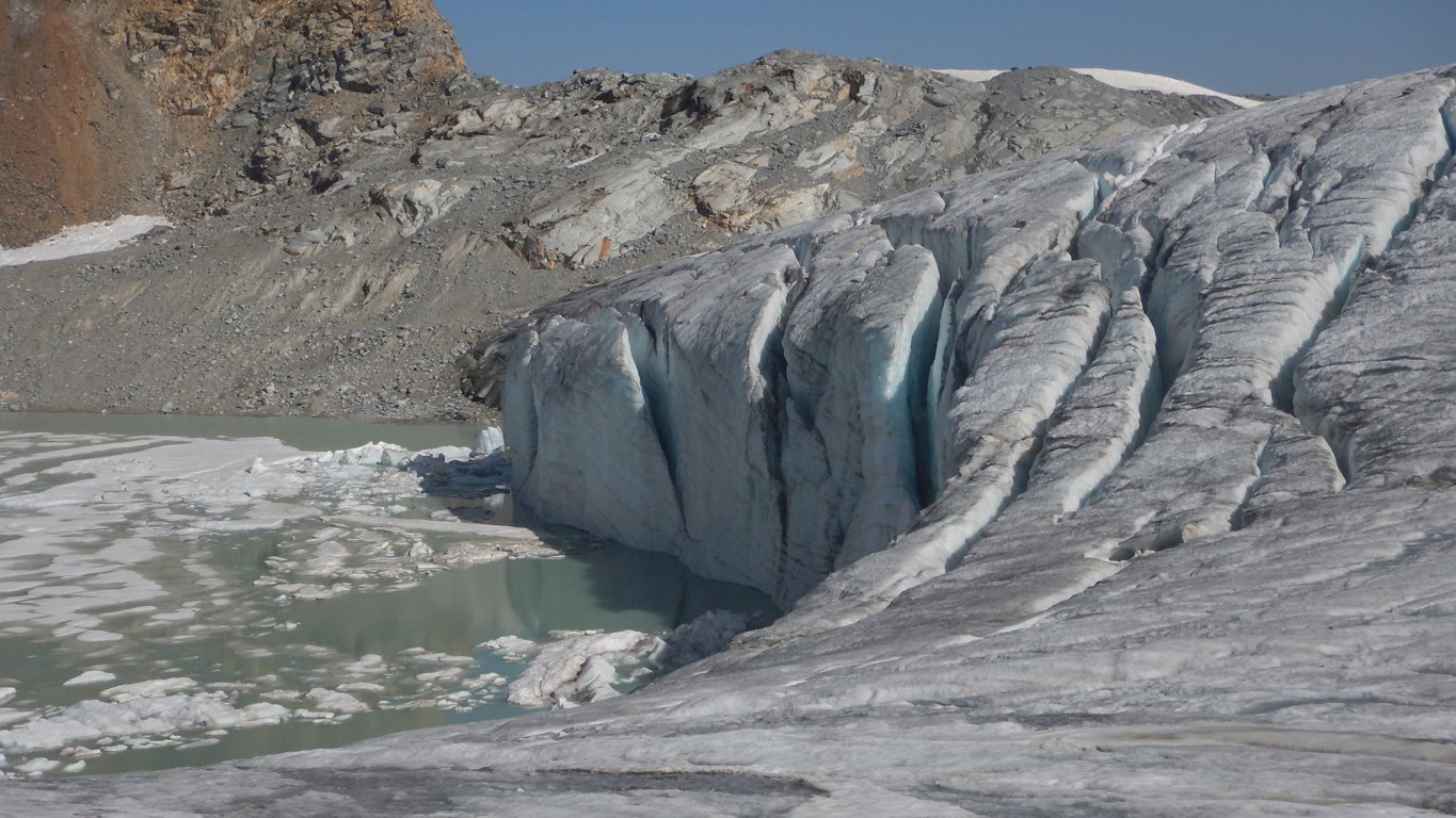 Seraccate Glacier du Grand Mean
