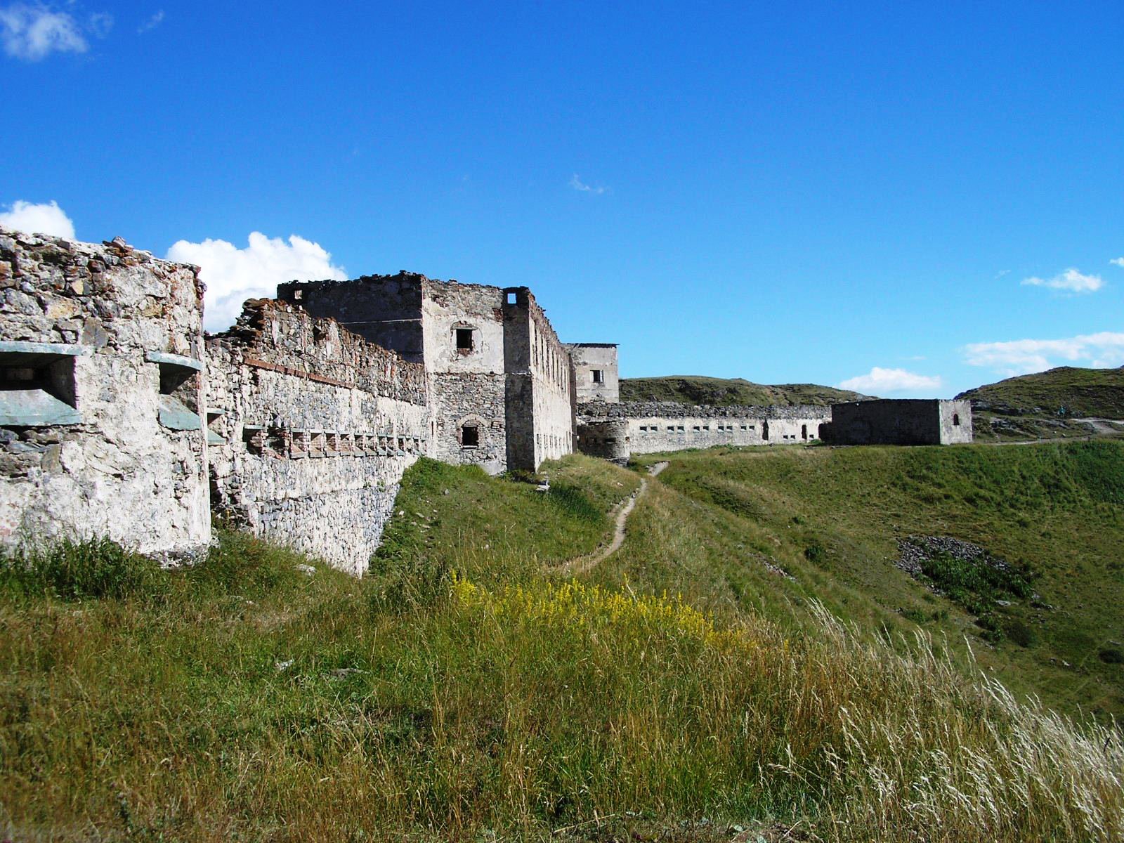Forte Centrale (colle di Tenda) - esterno