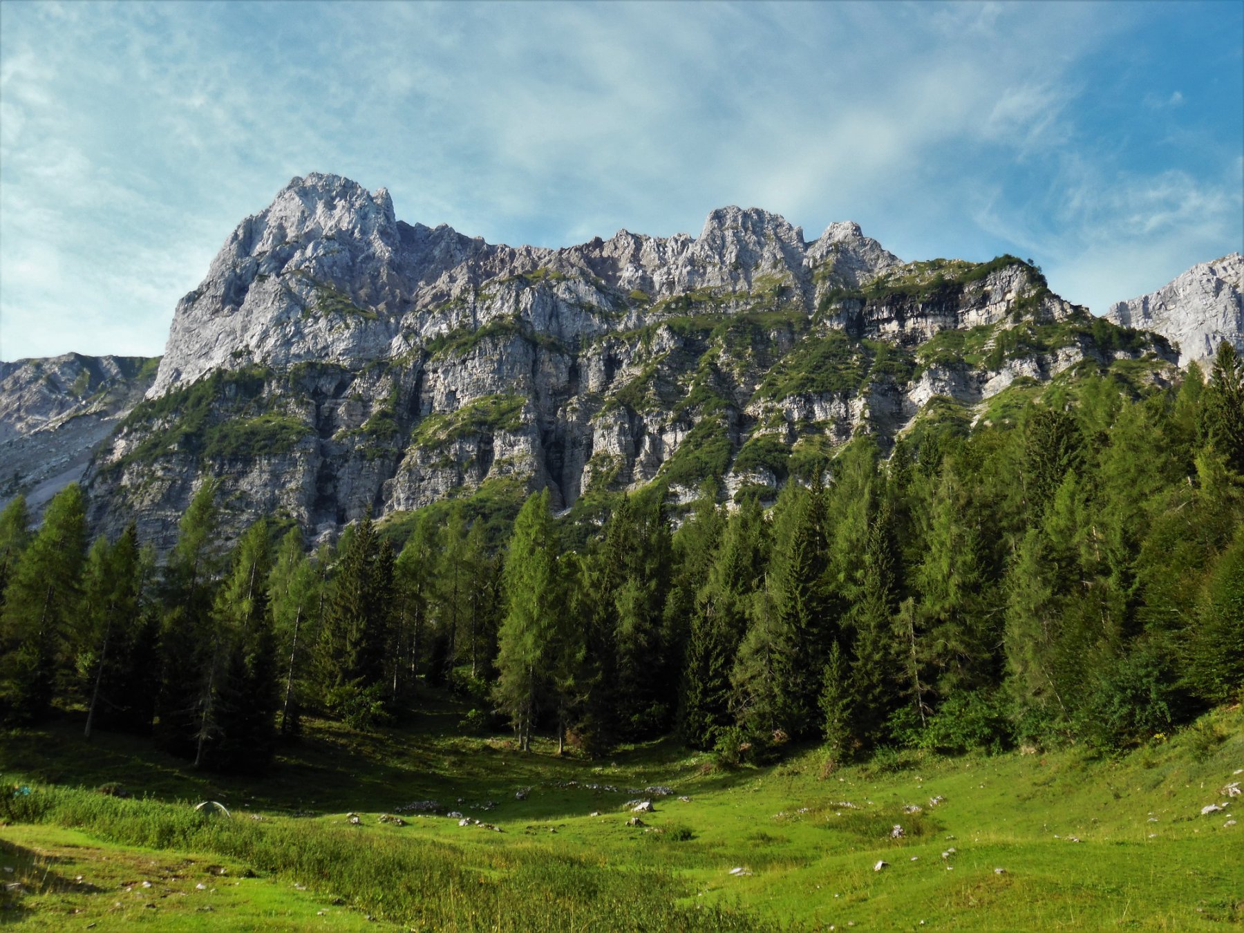 A sinistra, cima di Valmora da Alpe Vaghetto alta