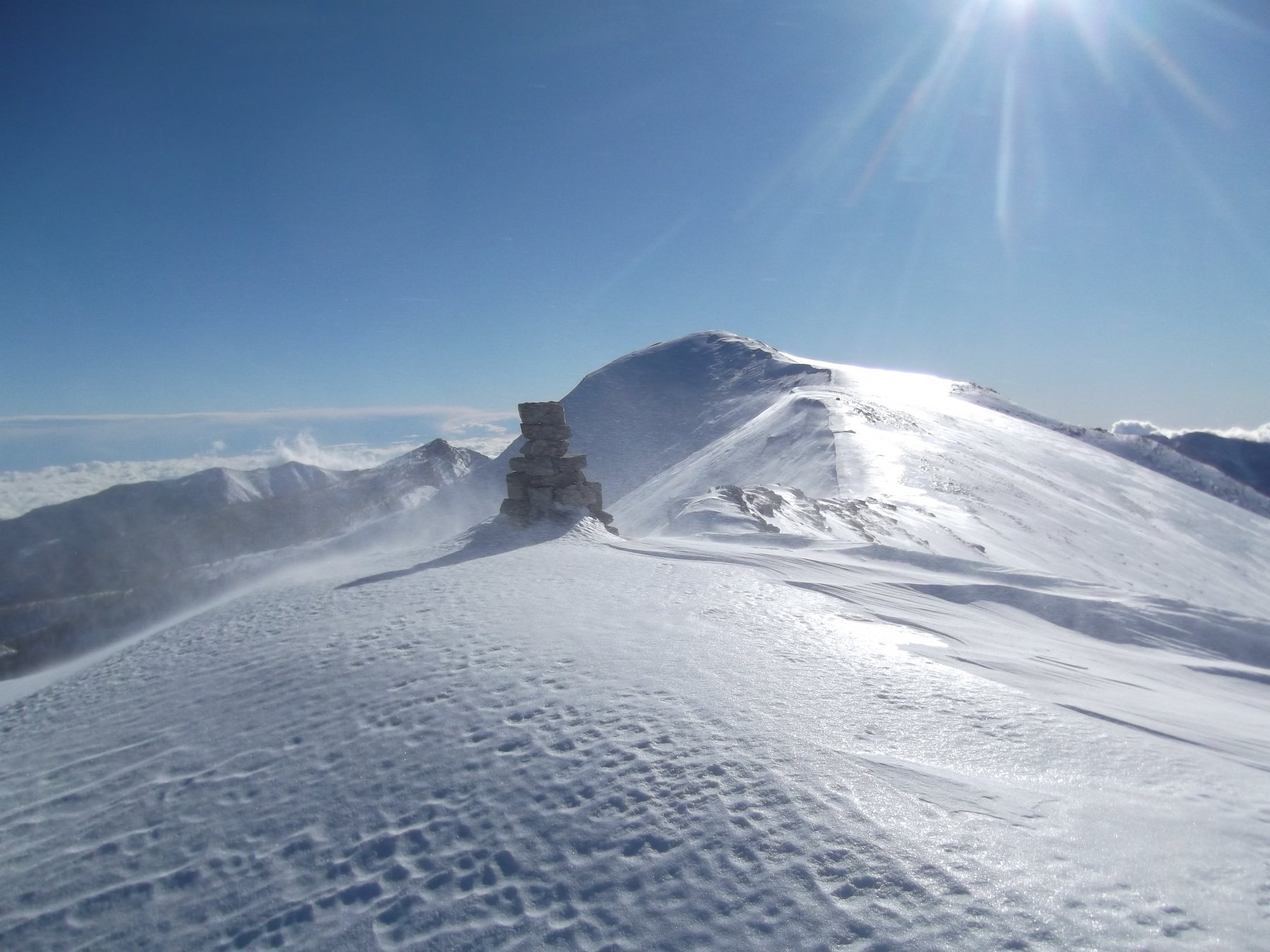 Il Monte Bertrand dalla Cima di Velega