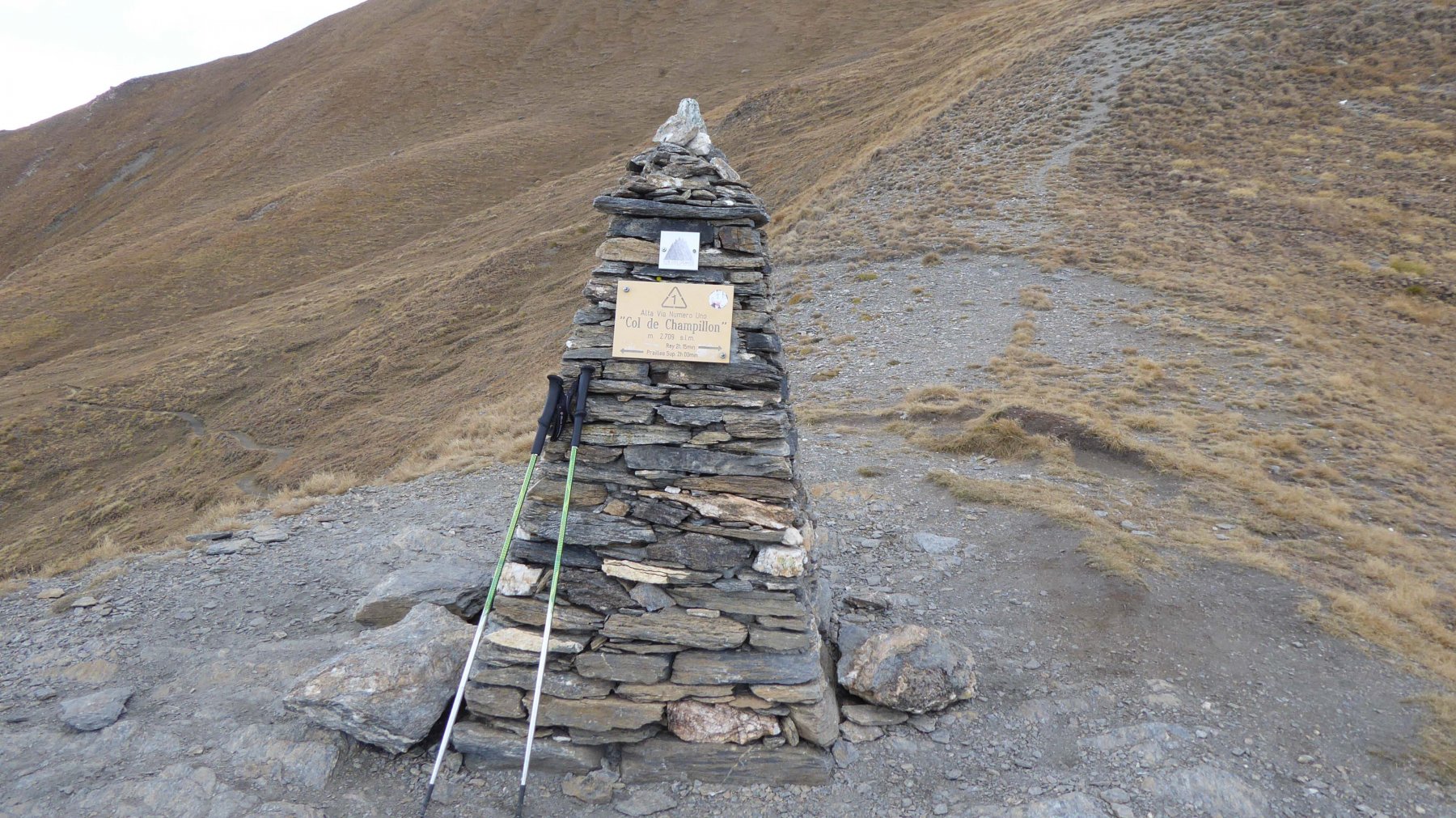 Col Champillon 2465 m.