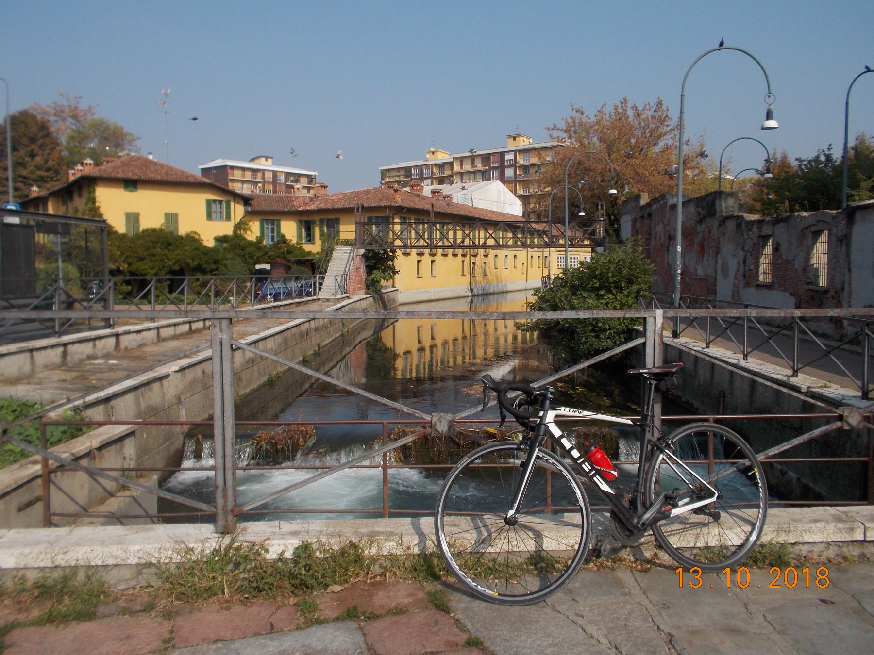Milano - Partenza canale della Martesana