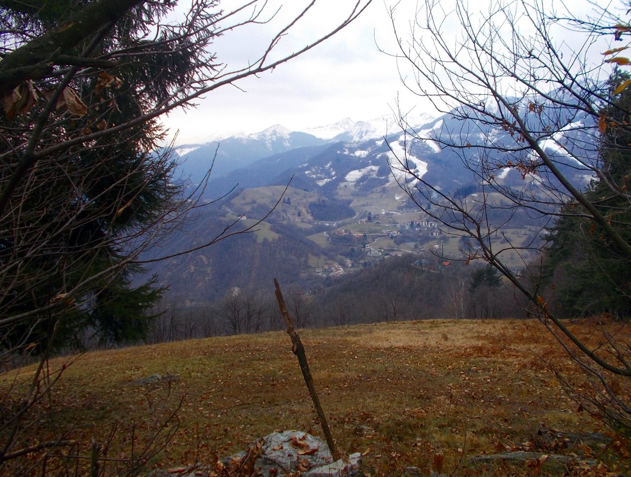 le piste di Malanotte  e Monto Moro dal Monte Pelato