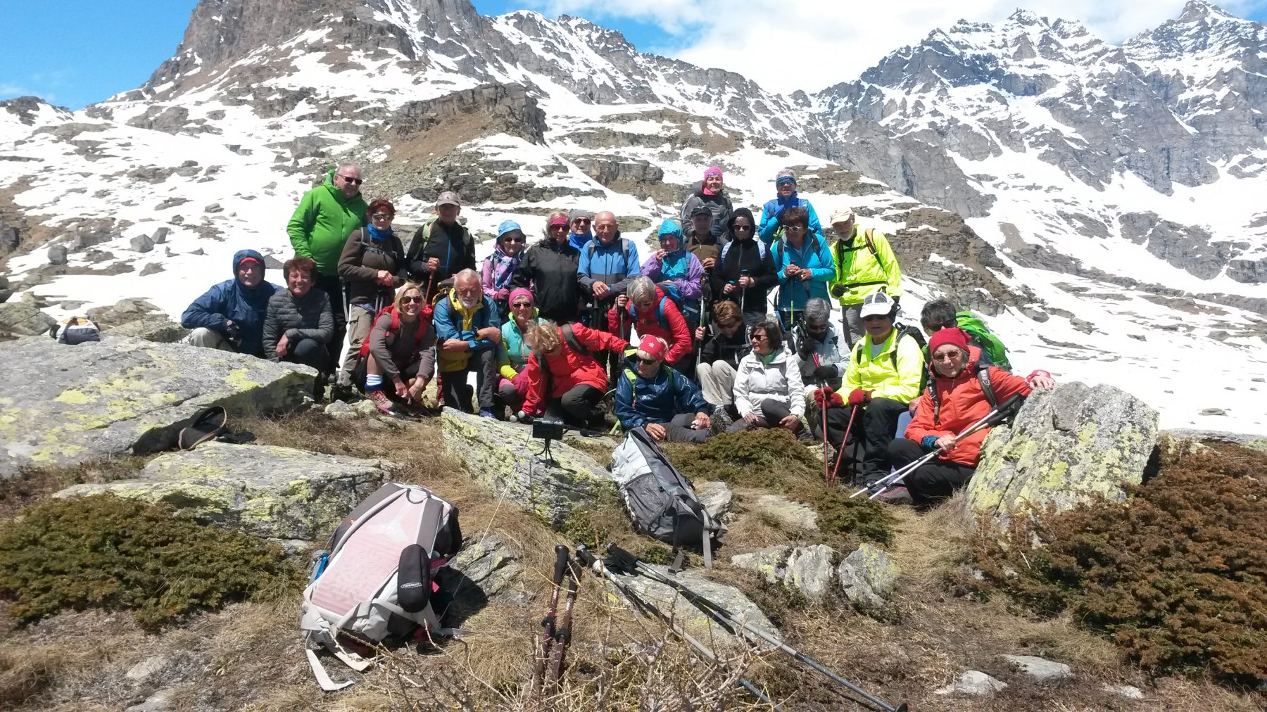 Gruppo SENIOR al Clle Sià 2270 m