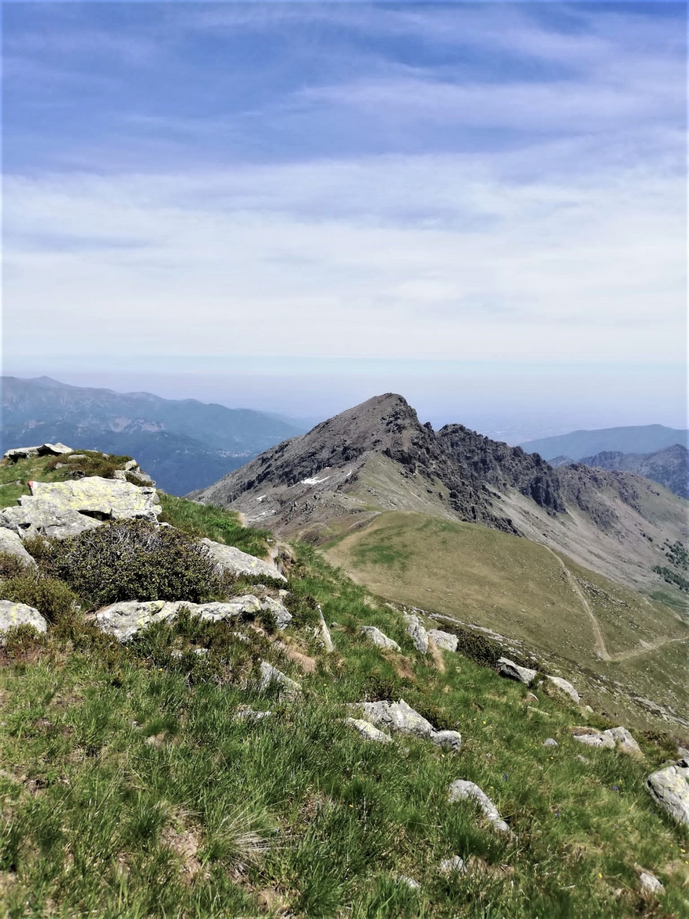 La Rocca Moross vista dal Marmottere