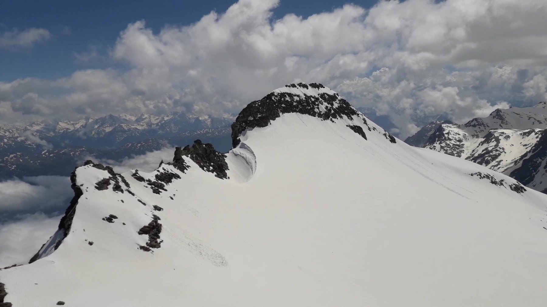 Vista sul Niblé dalla cima Ferrand
