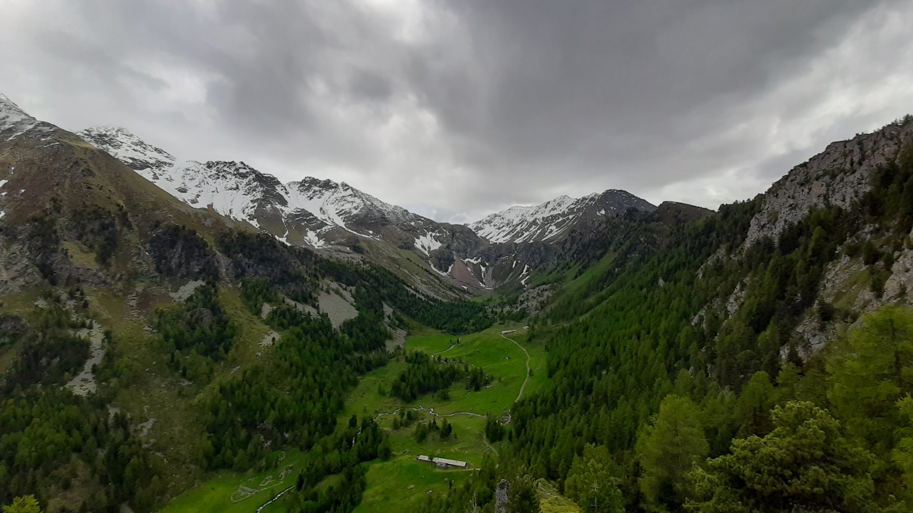 Panorama dal Col de Plan Fenetre