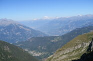 panorama verso Aosta