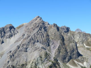 Vista sul Monte Cassorso, con l'Oronaye sullo sfondo
