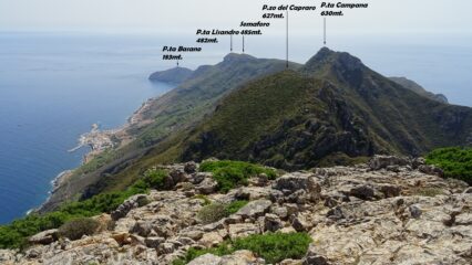 Panorama dal P.zo Falcone 686mt.