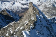il Mont Forciaz con la cresta percorsa per salire a Rabuigne