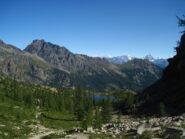 Panorama verso Nord dal Colle del Lago Bianco
